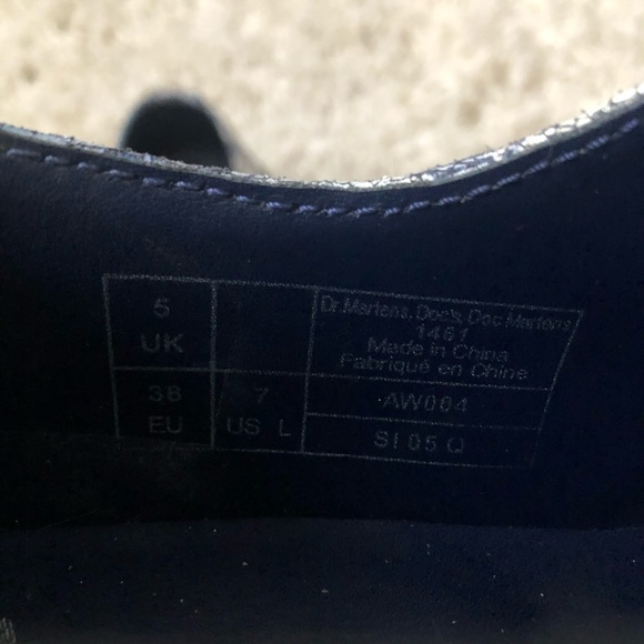 Dr. Martens 1461 Willow Cristal Suede - Picture 10 of 10